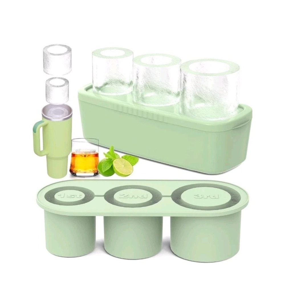 Silicone Ice Cube Tray Mold for 30oz 40oz Tumbler Cup Soft Ice Cube Mold Travel